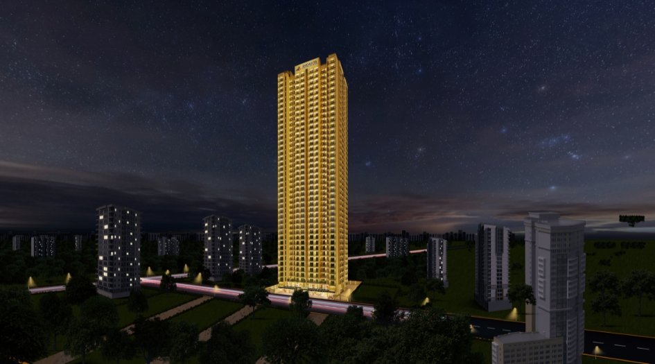 Ekdanta-Rex-Residency-Elevation-Night